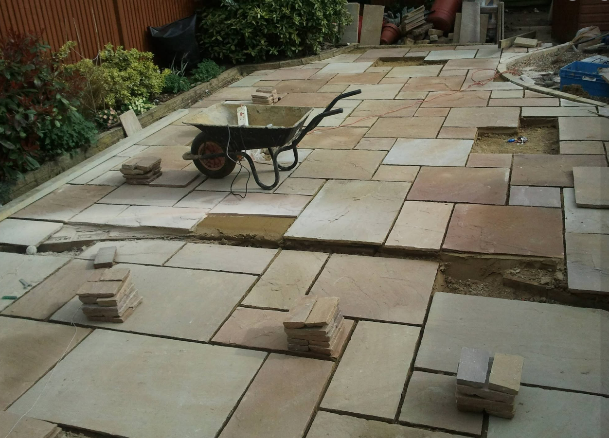 Before landscaping